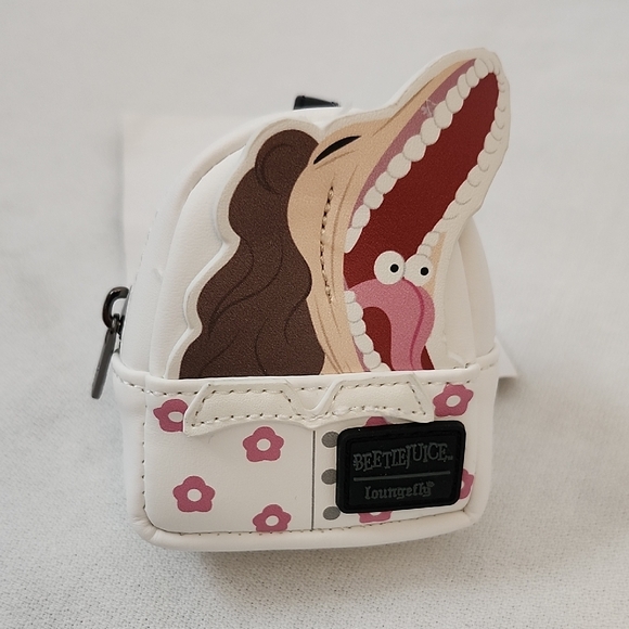 Loungefly Handbags - Loungefly Beetlejuice Sandworm Mini    Backpack Keychain Charm